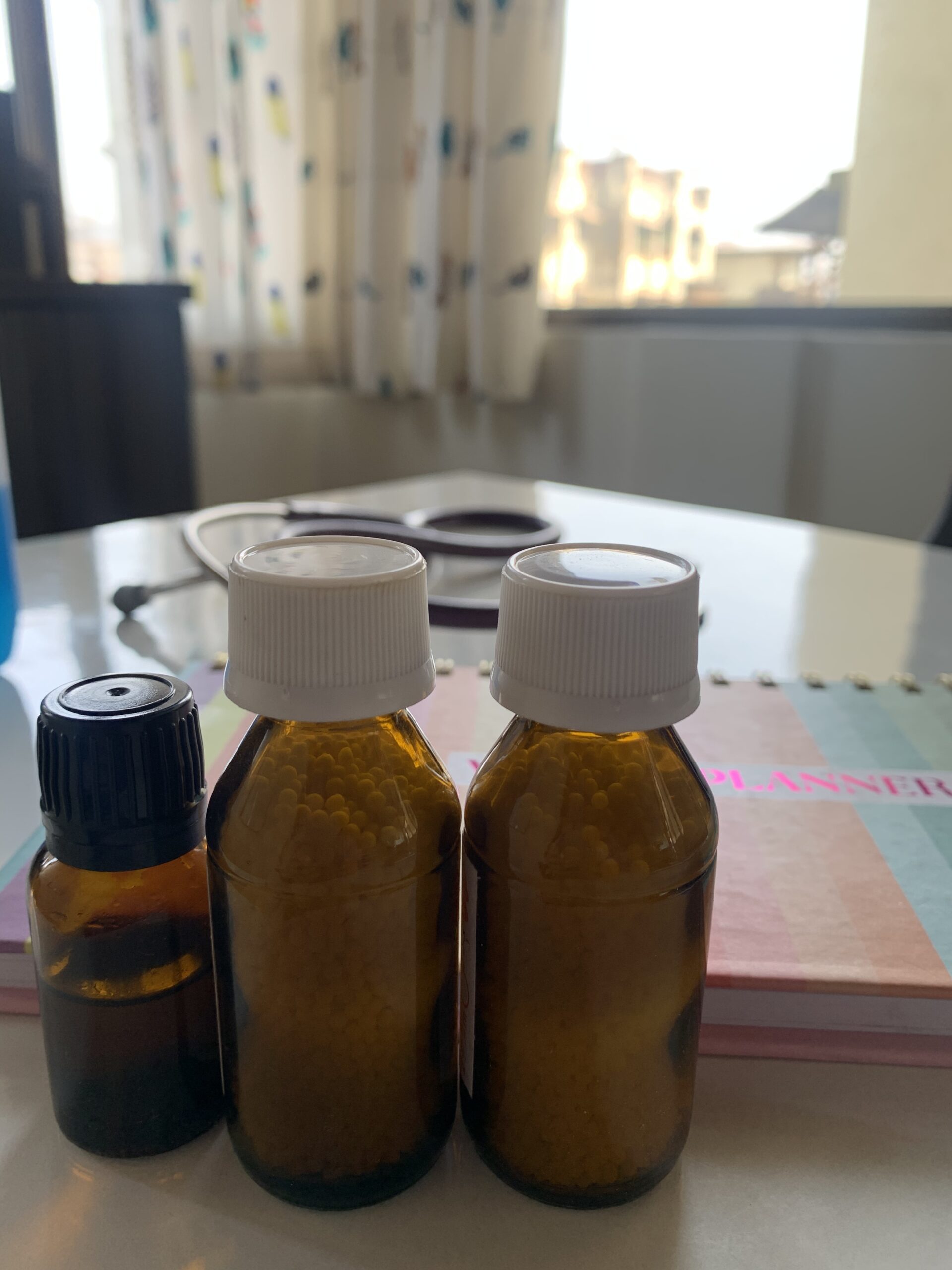Homeopathic Medicine Bottles